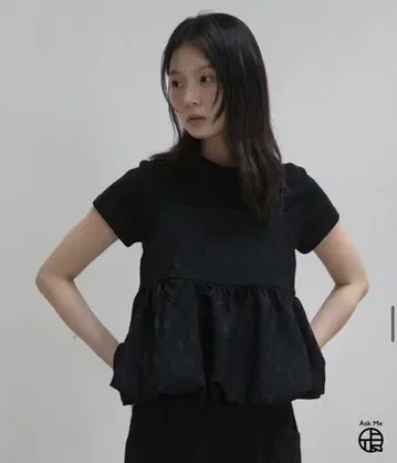 OHOTORO Pattern Balloon Bustier black