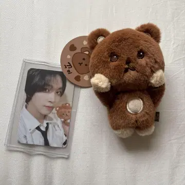 NCT DREAM 해찬 봉제인형 MD 키링 공식 (트레이딩 카드 포함)