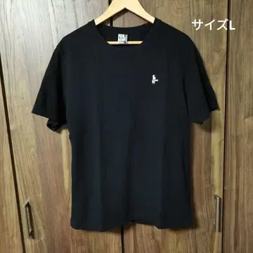 CHUMS 참스 원포인트 로고 두꺼운 원단 헤비 코튼 티셔츠 L