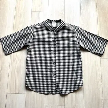 새상품급 anatomica sample 깅엄 체크 셔츠 아나토미카