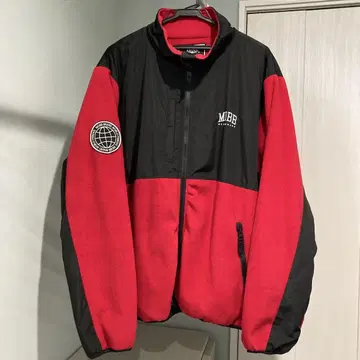 MOBB 플리스 레드 XL