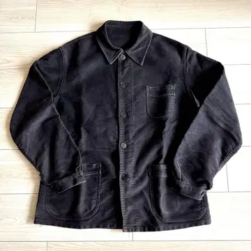 레어 50's 몽생미셸 몰스킨 프랑스 블랙 워크