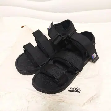 새상품 JaVa 블랙 스포츠 샌들 23cm