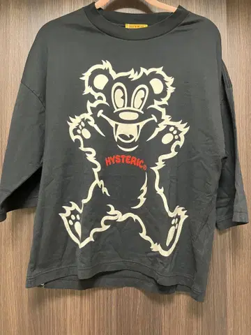 HYSTERIC GLAMOUR 곰 프린트 T셔츠