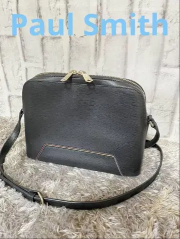 컨디션 최상 레어 Paul Smith 블랙 숄더백 카메라 백