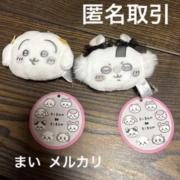 치이카와 미니 동전 지갑 리본 모몽가 토끼