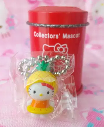 키티 컬렉터즈 마스코트 파인애플 키링