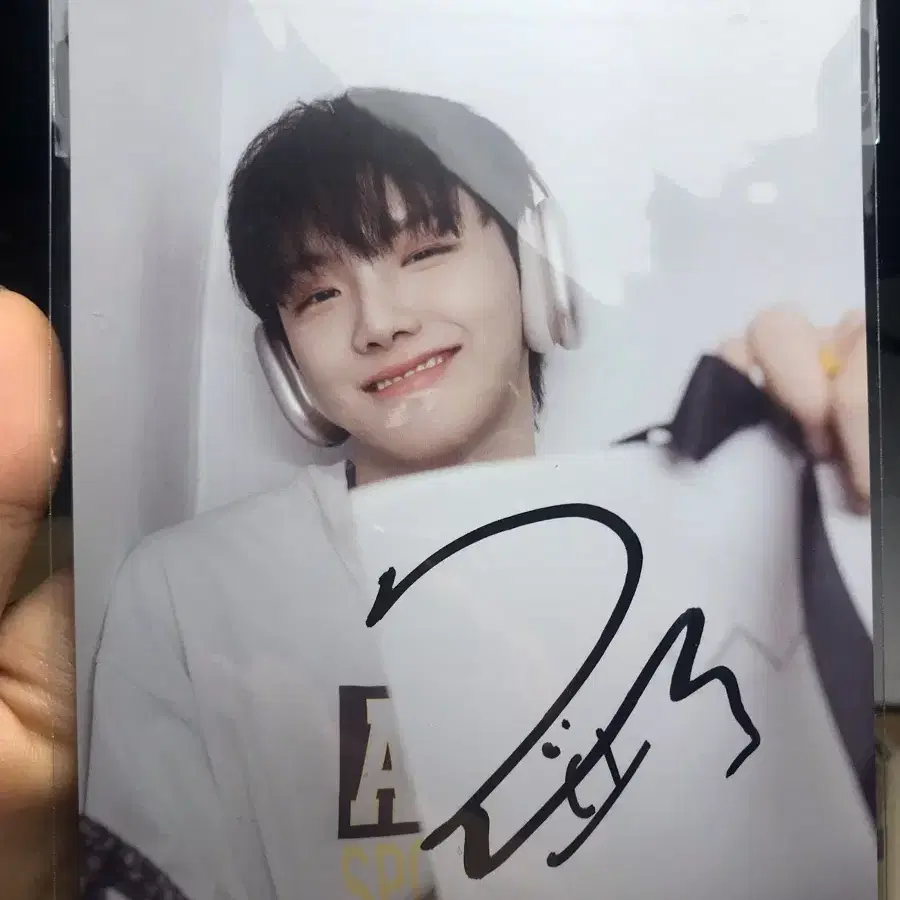 BOYNEXTDOOR WOONHAK ウナク サイン ポストカード BOYNEXTDOOR | 보이넥스트도어 boynextdoor woonhak Universal