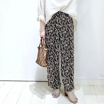패턴 이지 팬츠