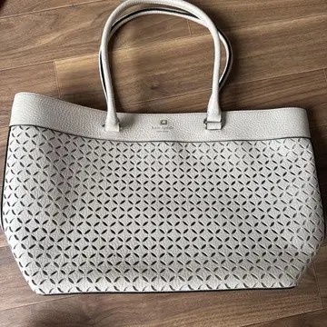 kate spade 꽃무늬 토트백 화이트