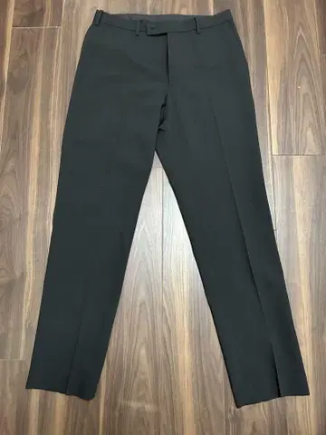 새상품 UNIQLO 유니클로 감동 팬츠 울 라이크 블랙 79x76