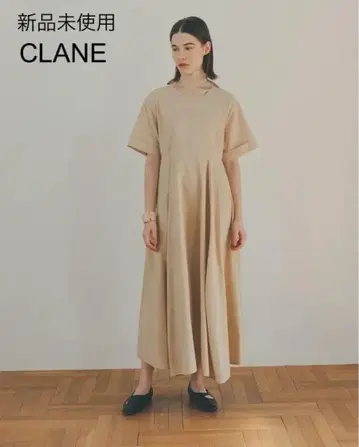 미사용 CLANE WIDE BELT MAXI ONE PIECE