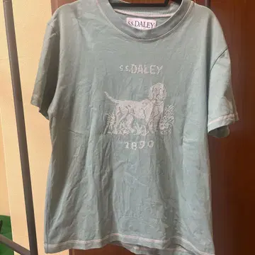 S.S.DALEY 민트 그린 티셔츠
