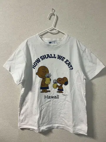 SURF'S UP PEANUTS Hawaii 티셔츠 XS