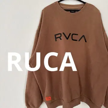 RVCA 브라운 맨투맨 트레이너
