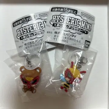 히스테릭미니 메지루시 액세서리 littlebee TEDDY 가챠