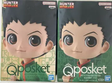 미개봉품 헌터x헌터 Qposket 곤 AB 2종 세트 피규어