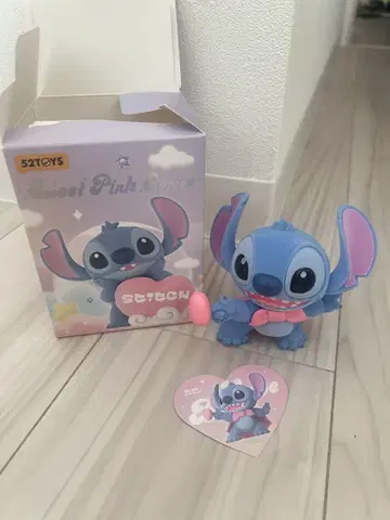 52TOYS 스티치 Sweet Pink Series 피규어