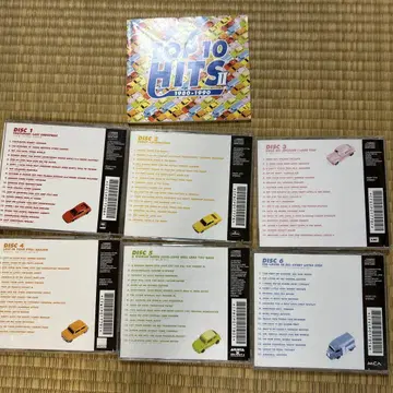 TOP JO HITS II 1980-1990 6매 세트
