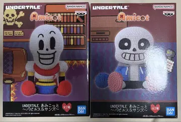 UNDERTALE 아미콧 파피루스 & 샌즈 피규어 세트
