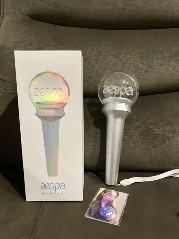 aespa 응원봉 미개봉 트레이딩 카드 포함 (멤버 전원분)