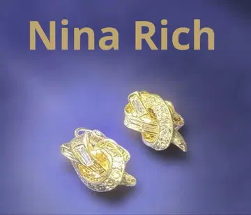 Nina Rich 니나리치 귀걸이 2.2 0.6cm