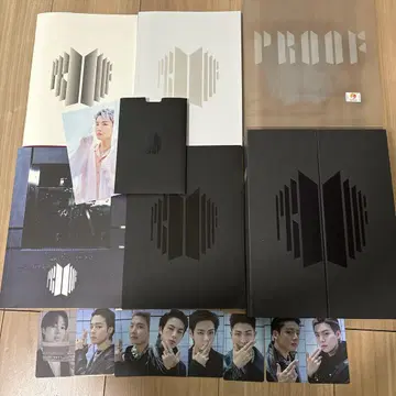 BTS PROOF 앨범 세트 CD 없음