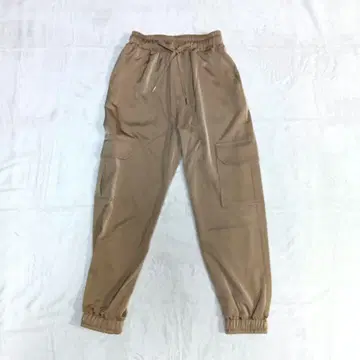 새상품급 슈가 로즈 예쁜 카고 팬츠 프리 사이즈 새틴 광택 FREE