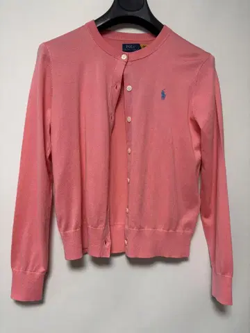 Polo Ralph Lauren 핑크 가디건 미사용 새상품