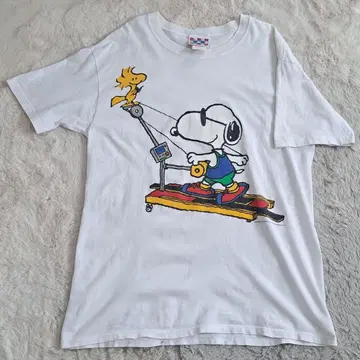 90's PEANUTS snoopy single stitch Tshirt