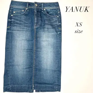 [YANUK] 펜슬 데님 스커트