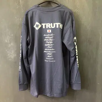 TRUTHJAPAN 오리지널 한정판 롱 슬리브 티셔츠 사이즈 L
