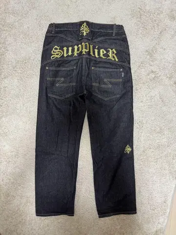Supplier 다크 데님 팬츠