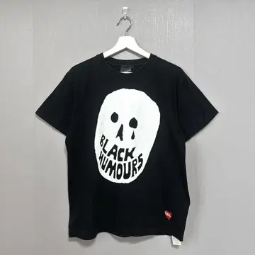 [ BEAMS T ] 빔즈 (M) BLACK HUMOURS 스컬 셔츠