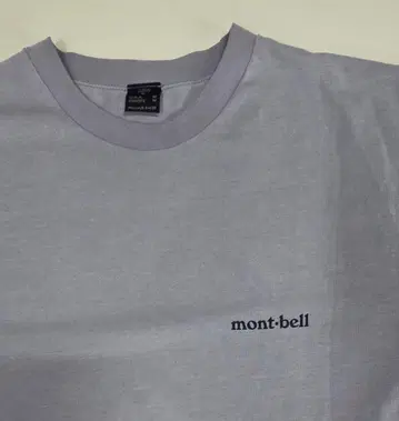 90년대 올드 택 mont-bell 그레이 티셔츠 빈티지 구제 의류