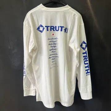 TRUTHJAPAN 오리지널 한정판 롱 슬리브 T셔츠