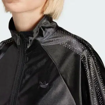 adidas Embellished 쓰리 스트라이프 트랙 탑