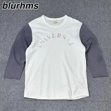blurhms 페이드 디자인 7부 소매 티셔츠 블럼스