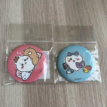 치이카와 하치와레 빌리지뱅가드 콜라보 캔뱃지