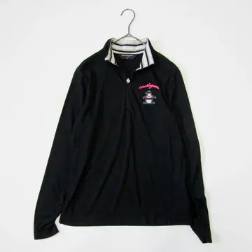 MUNSINGWEAR 먼싱웨어 모크넥 지퍼 셔츠 M 사이즈