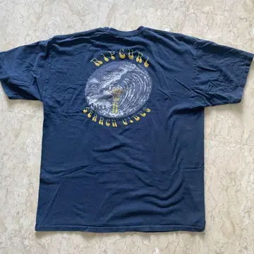Ripcurl 립컬 네이비 티셔츠 올드 서프 빈티지 XL