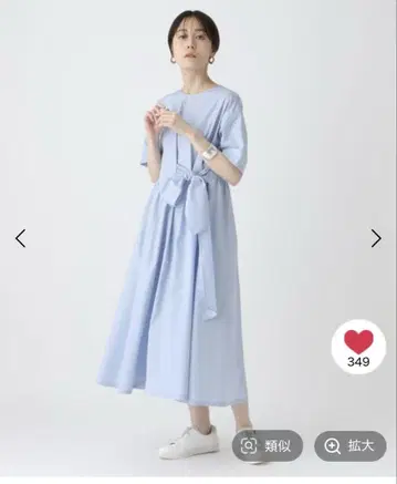 Elura 다림질 불필요 탄력 원피스