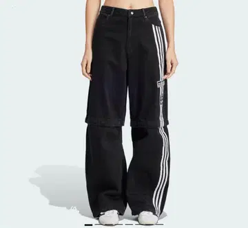 adidas 2-in-1 데님 팬츠