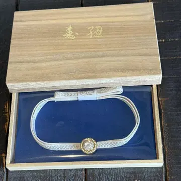 쿠미히모 허리띠 오비 고정 띠 결혼식 축하 오동나무 박스형