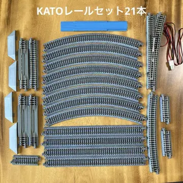 N게이지 KATO 레일 세트 21개 유니트랙 포인트 직선 선로 등