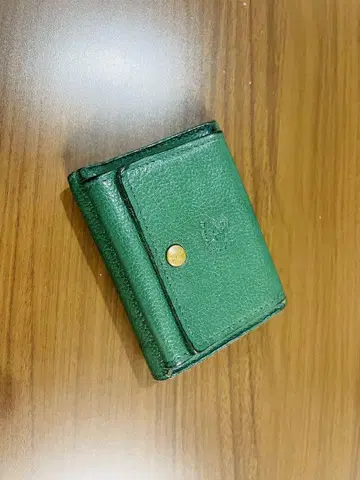 일비종떼 트리폴드 지갑 그린
