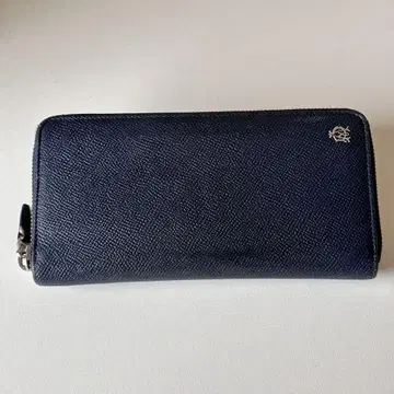 dunhill 던힐 장지갑 라운드 지퍼 네이비