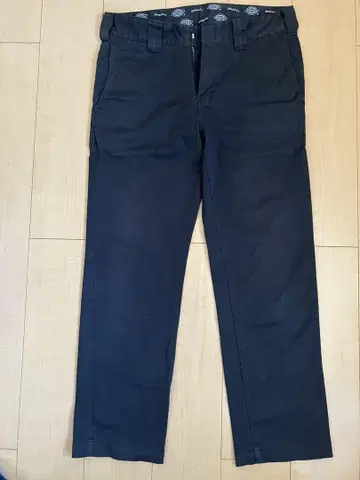 Dickies 블랙 워크 팬츠