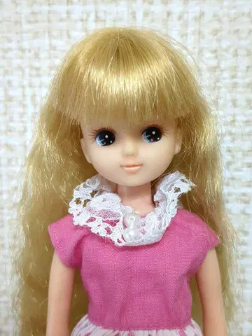 리카짱 인형 본체 핑크 드레스 *타카라 *일본제 하자품