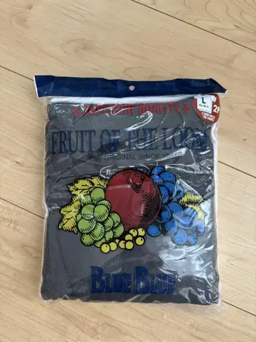 BLUE BLUE FRUIT OF THE LOOM 티셔츠 2매 세트 L